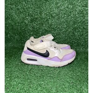 NIKE AIR Max SC Toddler Kid Size 12.5C Boy Girl Walking Shoe White Purple CZ5361